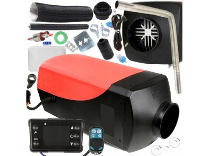 Nezávislé kúrenie do auta 12kW s LCD BT001E BULLTECH