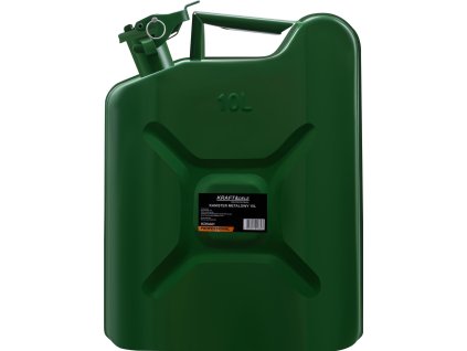 Kovový kanister na palivo 10l KD5441 KRAFT&DELE