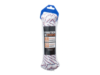 Multifunkčné lano 5mm x 20m FT290-28 JIPOS