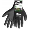 Ochranné rukavice 10" polyuretánové ČIERNE ČIERNE