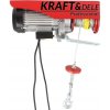 Elektrický lanový navijak 125/250 230V KD1524 KRAFT&DELE