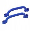 Plastové madlá modrá, úchyty - 2ks na detské ihrisko JIPOS