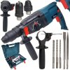 Mlotowiertarka príklepová vŕtačka SDS Plus 3050W 4J 4 FUNKCIE HLAVA KUFRÍK