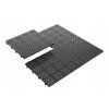 Záhradná dlažba plastová Atena čierna 30x30cm 11ks 1m² JIPOS