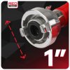 Požiarna hadica so spojkou 1" 30m, 8 Bar, RTWS0066 RED TECHNIC