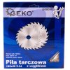 Pílový kotúč na drevo 185x20x24T G00090 GEKO