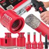 Diamantové vrtáky 6-68 mm RTZOD0045 RED TECHNIC