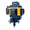 LASEROVÁ VODVÁHA LASER KRÍŽOVÝ ZELENÝ SAMONIVELAČNÝ 4D 360 2 BATÉRIE [16891] 1200