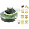 eng pl Vegetables and vegetables slicer vegetable shredder cabbage slicer 9 in 1 container set 5316 6
