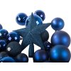 Vianočné ozdoby na stromček 36ks, modré 26169 JIPOS