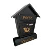 Poštová schránka, čierna BX3448_CZ BOXER
