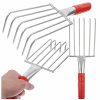 Záhradné kovové hrable 32cm R2266 JIPOS