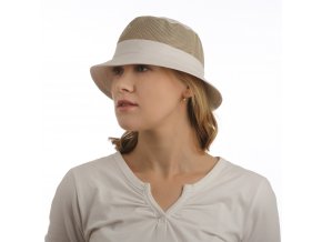 Béžový dámský sportovní klobouk