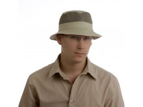 Pánský klobouk z bavlny se síťovinou