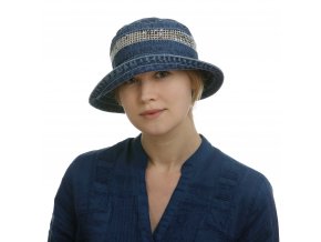 Riflový klobouk s ozdobnou síťkou