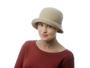 Dámský klobouk pro zimní počasí s podšívkou