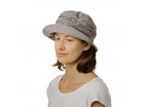 Dámský letní klobouk z bavlněného kreše