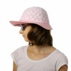 Růžový letní klobouk s krajkou