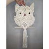 Sova na kruhu, Macramé dekorace