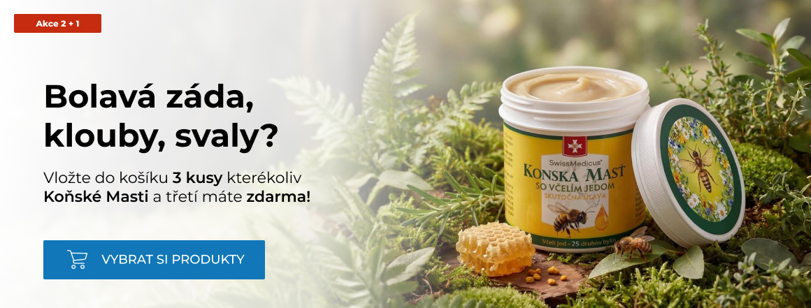 Koňská mast se včelím jedem