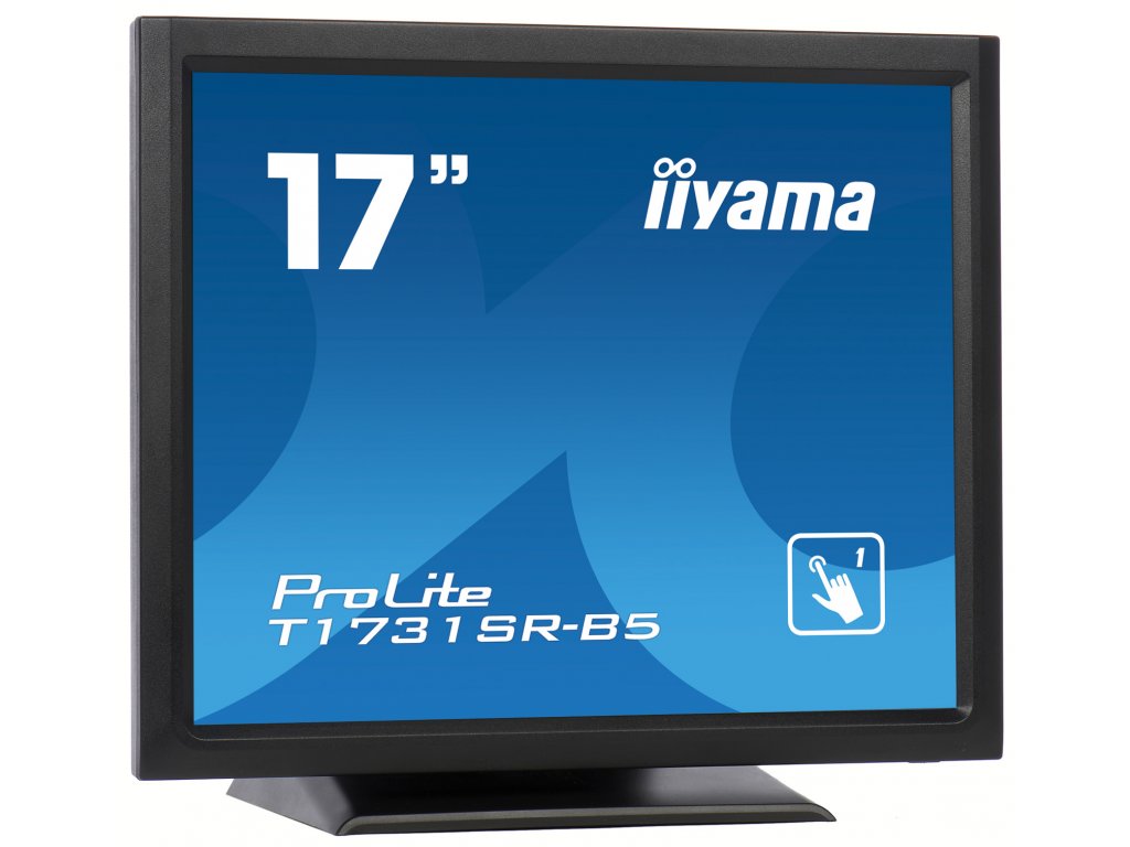 17'' iiyama T1731SR-B5 - TN,SXGA,5ms,250cd/m2, 1000:1,5:4,VGA,HDMI,DP,USB,repro.