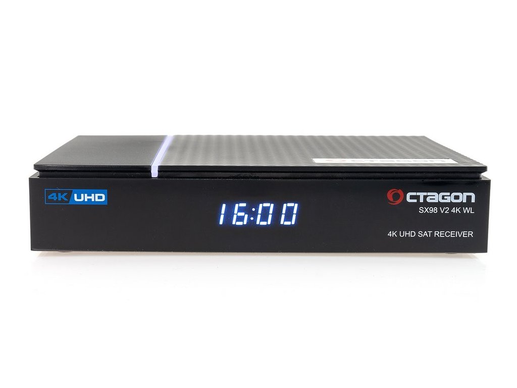 OCTAGON SX98 V2 4K 5G WL DVB-S2 + IP UHD Smart TV satelitní přijímač