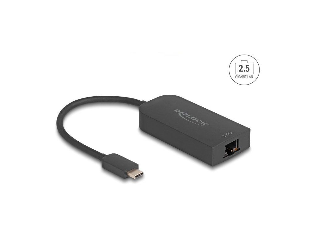 Delock Adaptér USB Type-C sítě 2,5 Gigabit LAN