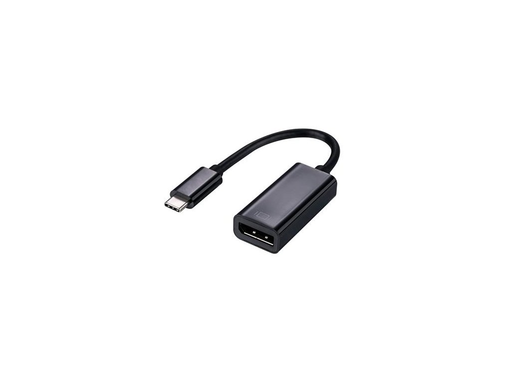 Adaptér C-TECH Type-C na Displayport, M/F, 15cm