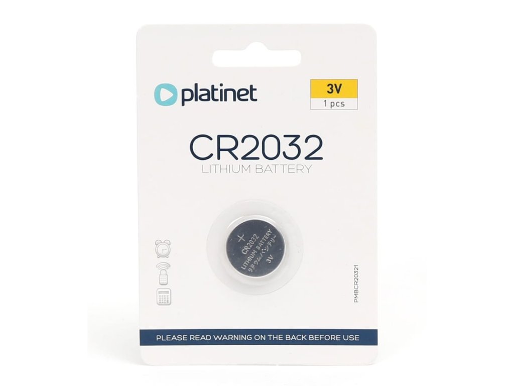 PLATINET BATTERY CR2032 BLISTER*1SZT