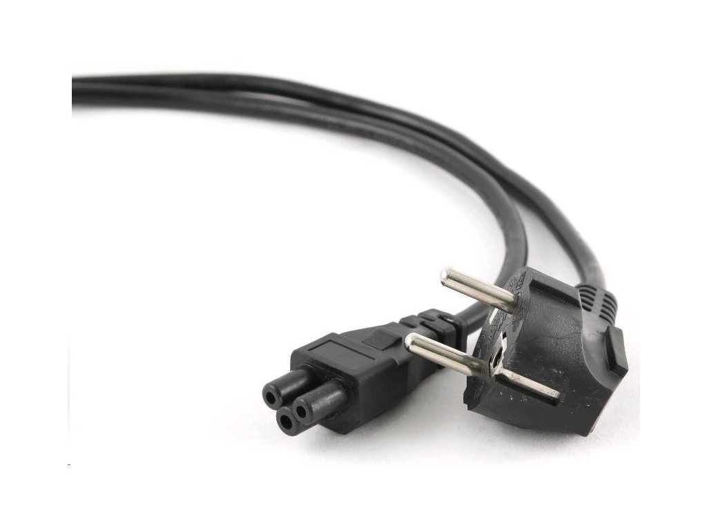 GEMBIRD Kabel napájecí 230V pro NTB 1,8m (3pin, Schuko, trojlístek)