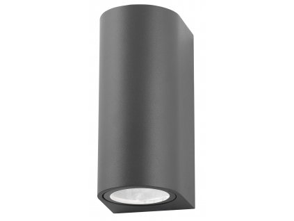 Svítidlo Nova Luce NERO R WALL GREY 2 nástěnné, IP 54, GU10