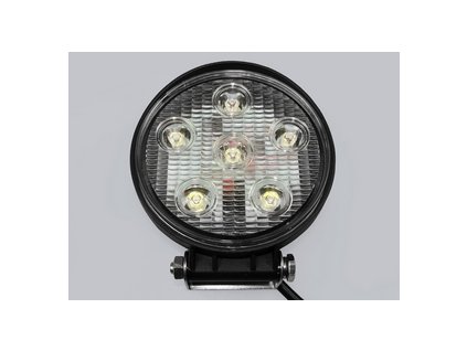 Automobilový LED reflektor 6*3W IP68 kruhový