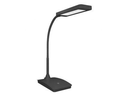 ORNO TOPAZ LED stmívatelná stolní lampa, 360lm, 4000K, černá