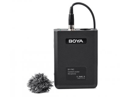Mikrofon BOYA BY-F8C směrový klopový, XLR