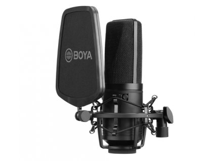 Mikrofon BOYA BY-M1000 2směrový studiový, XLR