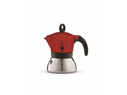 Bialetti Moka Induction Červená 6 šálků