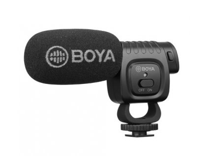 Mikrofon BOYA BY-BM3011 kondenzátorový směrový pro fotoaparáty
