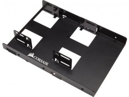 CORSAIR CSSD-BRKT2 (černá) redukce pro upevnění 2x 2.5in SSD / HDD do 3.5in pozice v case (kovový adaptér)