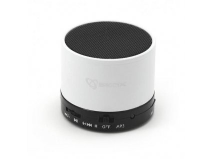 SBOX repro BT-160W white bluetooth reproduktor (3W 1.0 bílý)