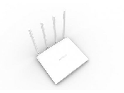 AIRPHO AR-W410 wifi AC 1200Mbps AP/router, 2xGLAN, 1xWAN, 4x fixní antena 5dB, USB, Gigabit