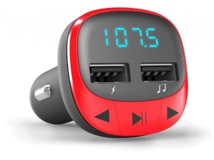 Energy Sistem Car Transmitter FM Red