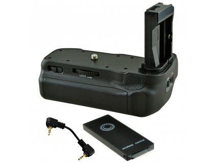 Baterry Grip Jupio pro Canon EOS 77D/ 800D/ 9000D (2x LP-E17) + kabel