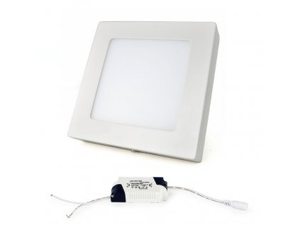 LED panel ČTVERCOVÝ BRGD0126 170x170x35mm přisazený - 12W - 230V - 860Lm - teplá bílá