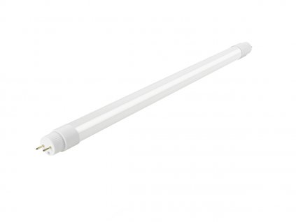 LED trubice - T8 - 60cm - 9W - PVC - jednostranné napájení - teplá bílá