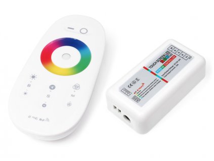 Dálkový dotykový ovladač pro LED pásky RGB - 18A - 216W
