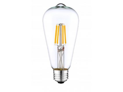 LED žárovka - E27 - ST64 - 14W - 1510Lm - filament - teplá bílá