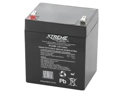 Baterie olověná 12V / 4,0Ah, Xtreme 82-210 gelový akumulátor