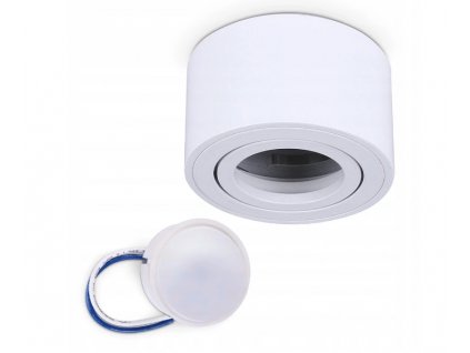 Přísazené svítidlo halogenové LED SHORT bílé + žárovka