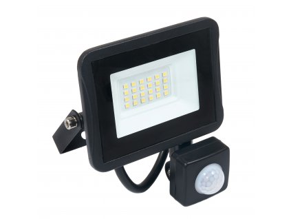 LED reflektor IVO s čidlem PIR - 20W - IP65 - 1700Lm - teplá bílá - 3000K