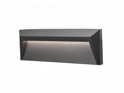 Svítidlo Nova Luce LUTON STEP GREY schodišťové, IP 65, 1,6 W